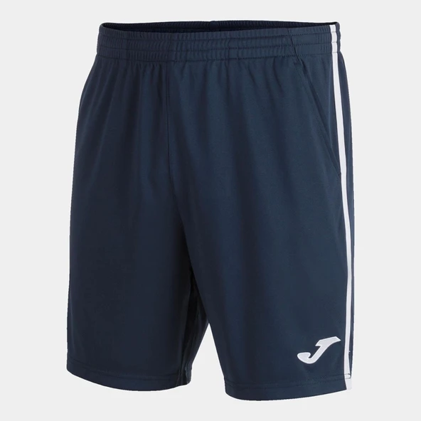 Joma Open III Bermuda Erkek Lacivert Beyaz Tenis Şort 102252.332 ürün görseli 1