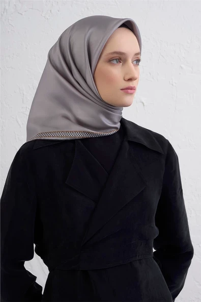 Sura İpek Eşarp -2025/2026 -9444D - Resim 8