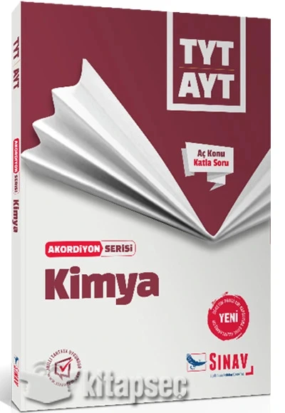 Sınav Tyt Ayt Kimya Aç Konu Katla Soru ürün görseli 1