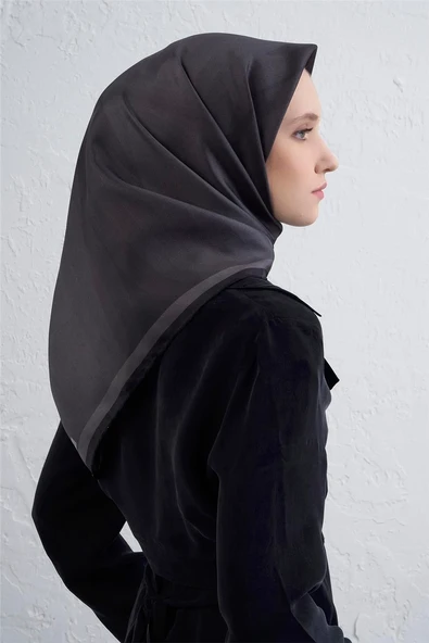 Twill İpek Eşarp -2025/2026 -9402D - Resim 7