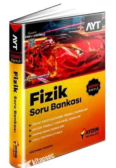 Aydın Ayt Fizik Konu Özetli Soru Bankası ürün görseli 1