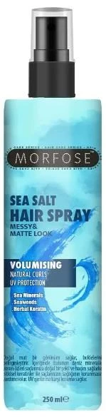 Morfose Deniz Tuzu Saç Spreyi 250 ml - Mat Görünüm, Doğal Dalgalar ve Isıya Karşı Koruma ürün görseli 1