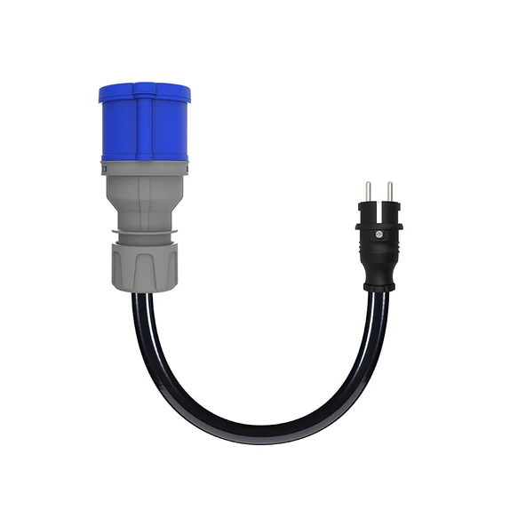 BEMİS Cee Norm Adaptör - 1/16A Fiş - 3/32A Priz 3x2,5 Ttr (30cm Kablolu) ürün görseli 1