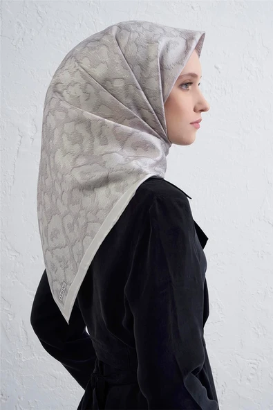 Sura İpek Eşarp -2025/2026 -9408D - Resim 2