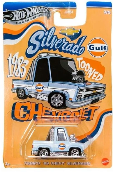 Hot Wheels Silver Series Toon'D '83 Chevy Silverado JCB64 ürün görseli 1