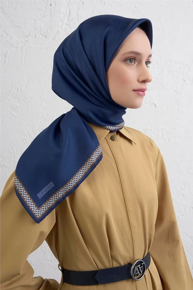 Sura İpek Eşarp -2025/2026 -9444D - Resim 2