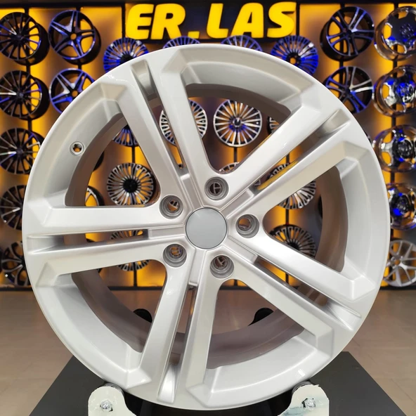 4 lü Takım SONİC 1017 7.5*17 5*100 ET35 67.1 SILVER JANT ürün görseli 1