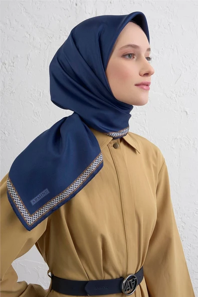 Sura İpek Eşarp -2025/2026 -9444D - Resim 3
