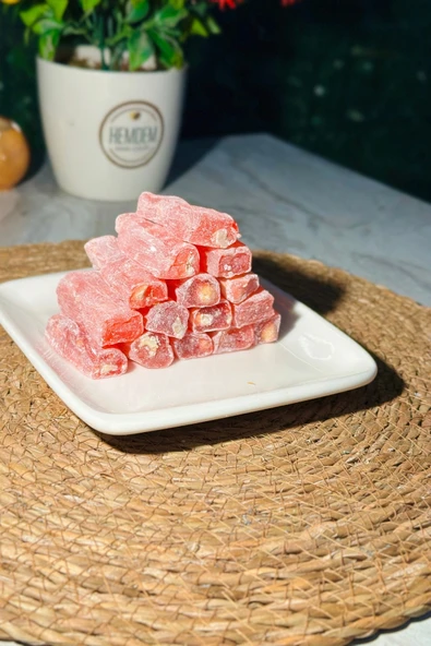 Narlı Fındıklı Parmak Lokum 500 gr - Resim 4