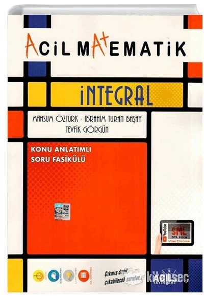 Acil Ayt İntegral Konu Anlatım Soru Fasikülü ürün görseli 1