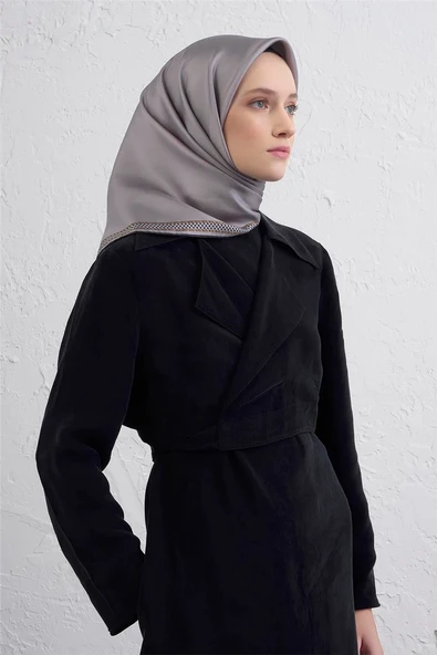 Sura İpek Eşarp -2025/2026 -9444D - Resim 7
