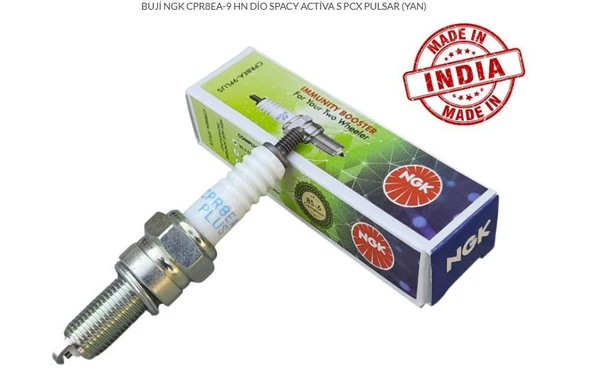 BUJİ NGK (CPR8EA-9 PLUS) DRİFT L-SPACY-CBF-DİO-ACTİVA-S-PCX ürün görseli 1