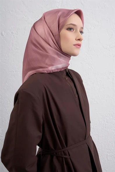 Sura İpek Eşarp -2025/2026 -9402D - Resim 3