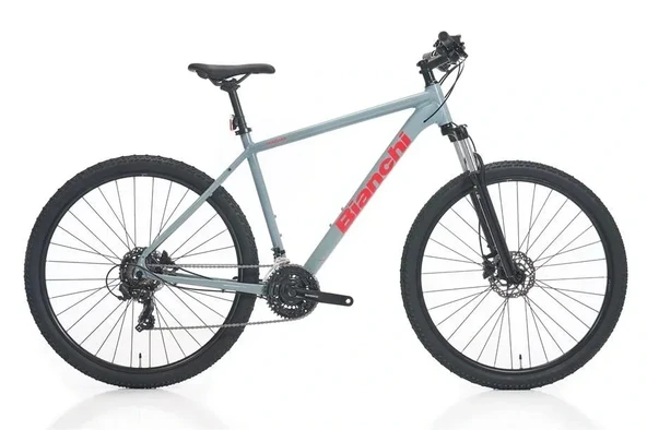 BIANCHI MAGMA 29.3 TOURNEY ERKEK DAĞ BİSİKLETİ 430H HD 29 JANT 21 VİTES GRİ KIRMIZI ürün görseli 1
