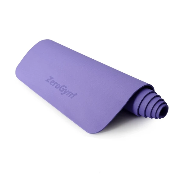 Zerogym Ym02 Profesyonel Yoga Matı  183cm x 61cm x 0,6cm  Mor ürün görseli 1