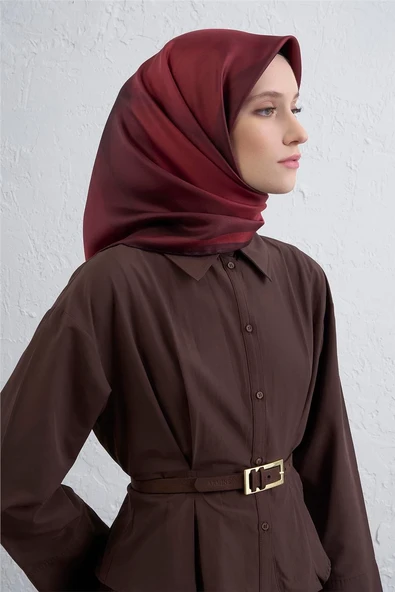 Twill İpek Eşarp -2025/2026 -9402D ürün görseli 1
