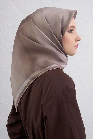 Sura İpek Eşarp -2025/2026 -9402D - Resim 6