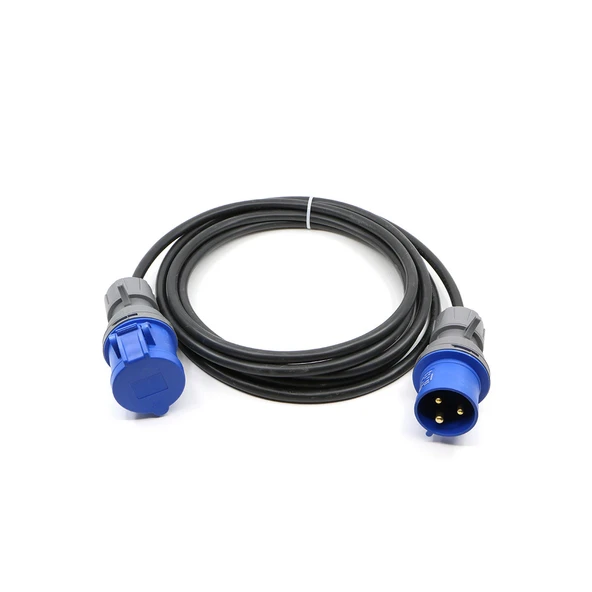 Bemis Cee Norm 3/32A Fiş - 3/32A Priz 3x6 ttr 5mt Seyyar uzatma kablosu ürün görseli 1