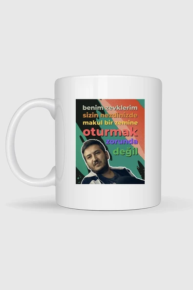 El Profesor Baskılı Kupa Bardak - Resim 2