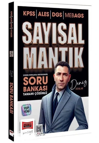 Yargı Kpss Ales Dgs Meb Ags Sayısal Mantık Çözümlü Soru Bankası ürün görseli 1