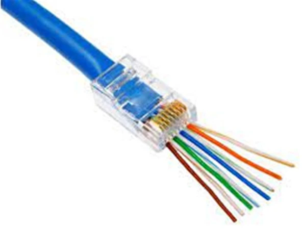 Nova RJ45 Cat6 Açık Uçlu 100lü Paket  Konnektör Delikli ürün görseli 1