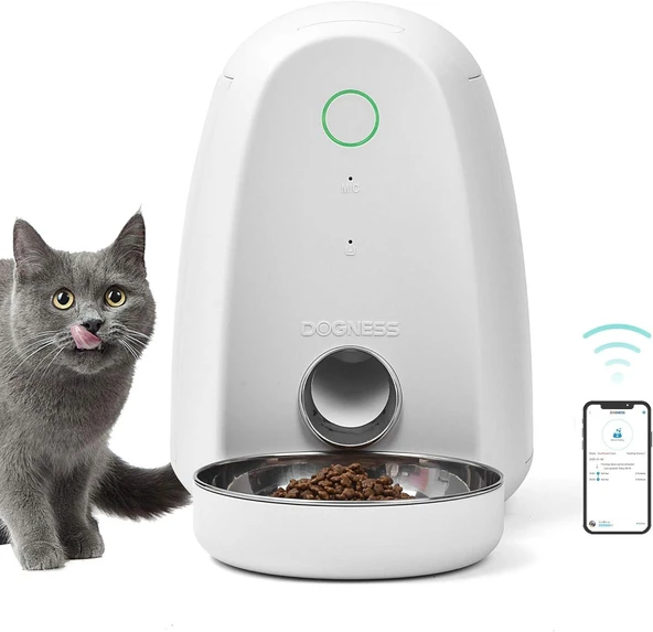 Dogness F05-M Otomatik Mama Kabı - Uygulama Kontrollü, 2 Litre ürün görseli 1