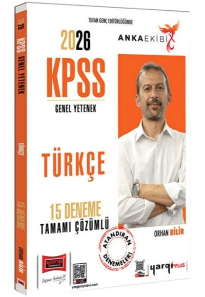 Yargı 2026 Kpss Gy Türkçe 15 Çözümlü Deneme Anka ürün görseli 1