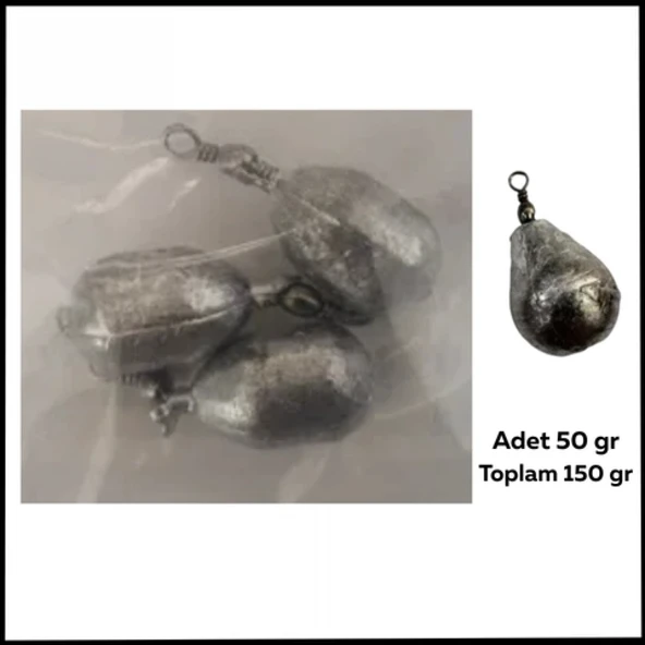 Uyguna-Yakala 50 gr-150 gr Fırdöndü Kurşun-SUN.106 ürün görseli 1