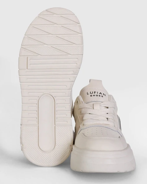 Lufian Jennifer Beyaz Sneaker - Resim 4