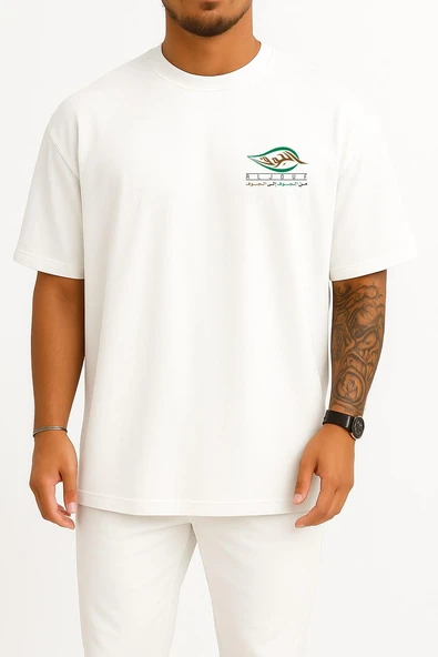 Oversize Al Jawf Region Al Jouf Agricultural Development Co Sjsc Cep Tasarımlı Unisex T-Shirt ürün görseli 1