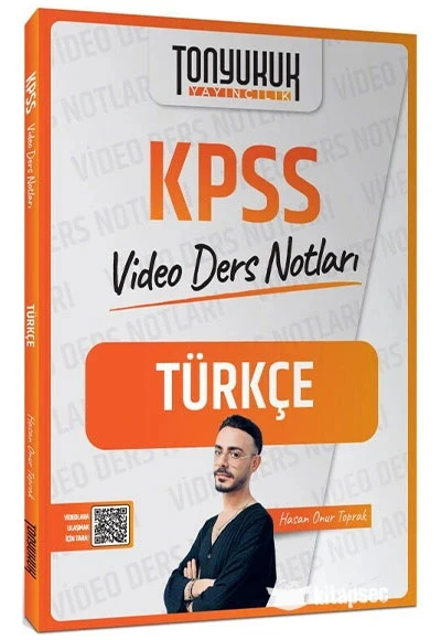 Tonyukuk Kpss Türkçe Video Ders Notları ürün görseli 1