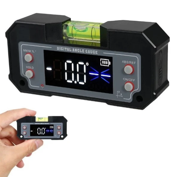 Loyka 5346 Mini Dijital Eğim Ölçer Su Terazili ürün görseli 1