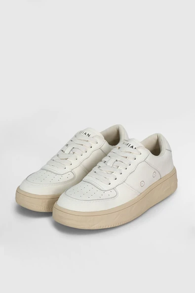 Lufian Natali Beyaz Sneaker - Resim 4