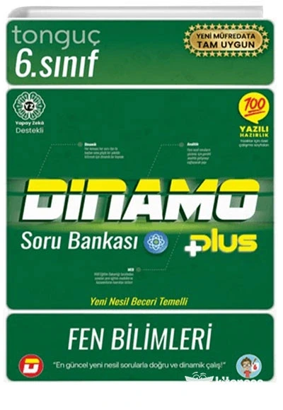 Toguç 6. Sınıf Dinamo Fen Bilimleri Soru Bankası + Plus ürün görseli 1