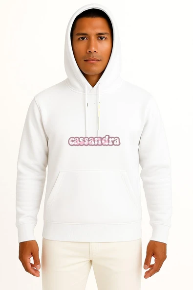 Kapüşonlu Cassandra Yabancı Dizisi Göğüs Baskılı Unisex Sweatshirt ürün görseli 1