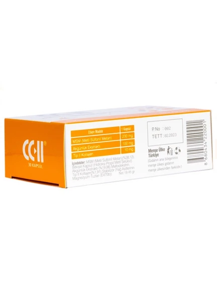 CC-II 30 Kapsül - Resim 2