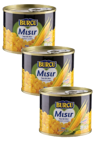 Burcu Süt Mısır 200 gr x 3 Adet - Resim 2