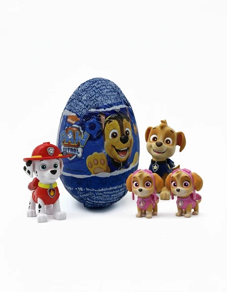 Paw Patrol Glutensiz Çikolatalı Sürpriz Yumurta 20 g (1 ADET) ürün görseli 1
