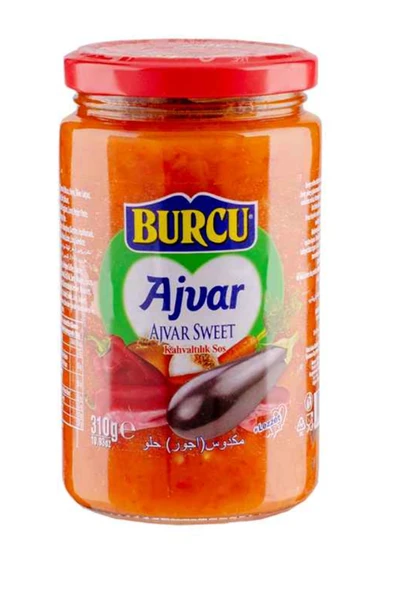 Burcu Ajvar Tatlı Kahvaltılık Sos 310 gr ürün görseli 1