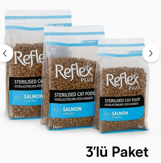 Reflex Kısırlaştırılmış Kedi Maması 1 kg x 3 Adet ürün görseli 1
