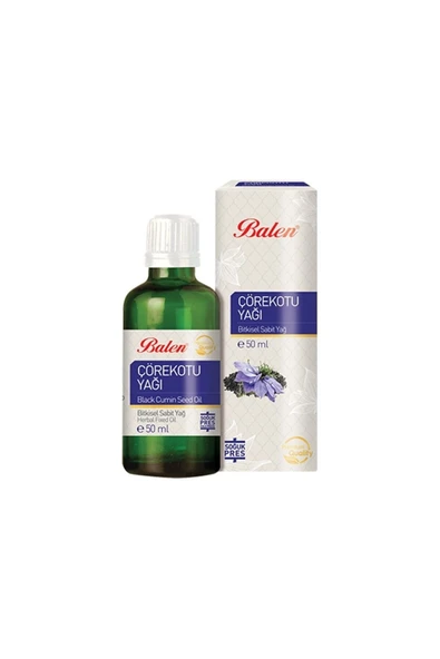 Balen Çörekotu Yağı Soğuk Pres 50 ml ürün görseli 1