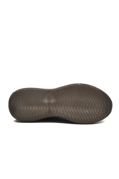 Kahve Hakiki Deri Anatomik Erkek Sneaker - Resim 5