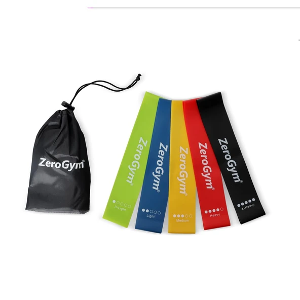 Zerogym Lbl00 Loop Bant Latex 25,5cm X 5cm 5li Set ürün görseli 1