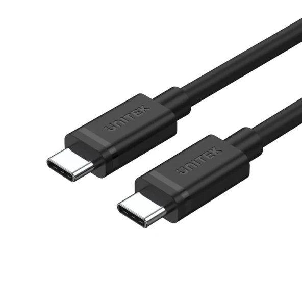 UNITEK TYPE-C HIZLI ŞARJ KABLOSU 1MT 60W(Y-C477BK) ürün görseli 1