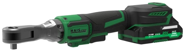 Haispro RB-JL100A Profesyonel Akülü Cırcır Anahtarı Kısa 100 Nm 21 V 2.0 Ah Çift Akü ürün görseli 1