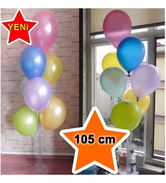 Balon Standı 7 li 105 cm Ayaklı ürün görseli 1