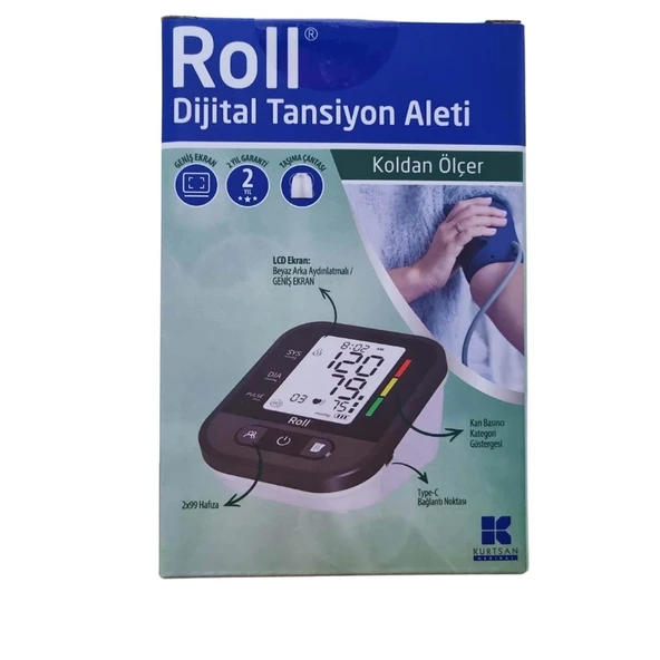 Roll Dijital Tansiyon Aleti Koldan Ölçer ürün görseli 1