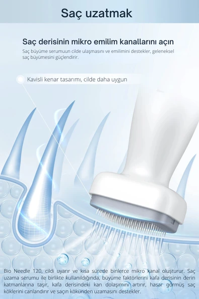 Bio Needle 120 - Dermaroller Titanyum İğne - Resim 6