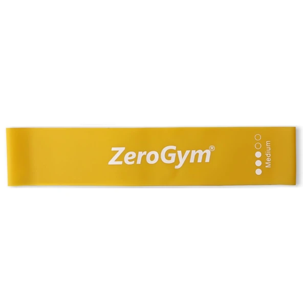 Zerogym Lbl03 Loop Bant Latex 25,5cm X 5cm 0,7mm Orta Sarı ürün görseli 1