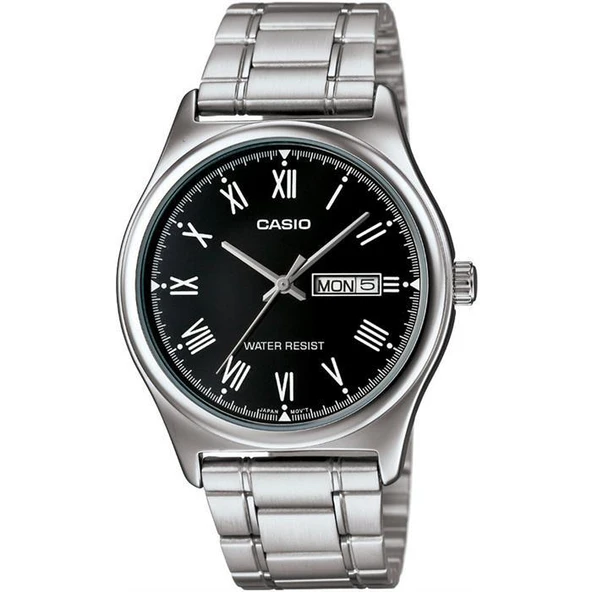 CASIO MTP-V006D-1BUDF ROMA RAKAMLI METAL ERKEK KOL SAATİ ürün görseli 1